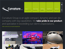 Tablet Screenshot of curvaturegroup.co.uk